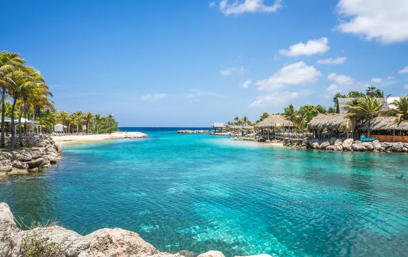 De kust van Curaçao