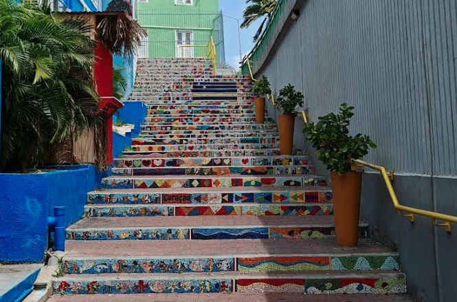 Mosaic Stairway — Heilige Familie College